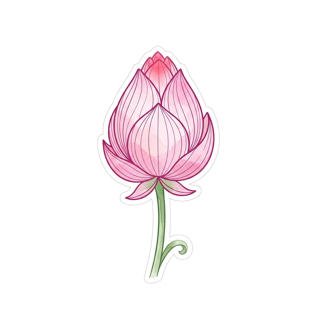 Real Lotus Bud