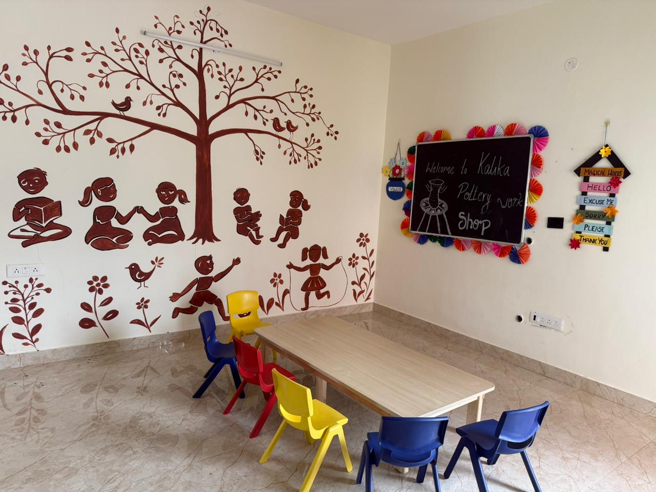 "Happy classrooms for curious little explorers."